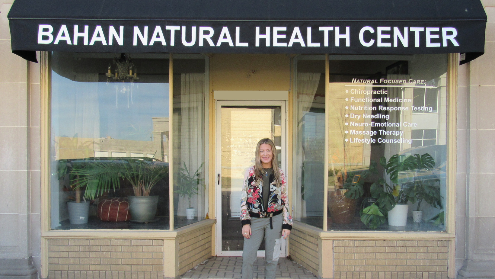 Dr. Samantha Bahan at the Bahan Natural Health Center in Lakewood Ohio.